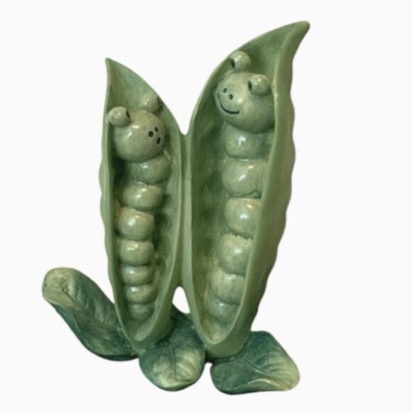 Enesco Home Grown Collection Figure Two Peas in a Pod 2006 Seagull Decor Co. - Picture 1 of 10